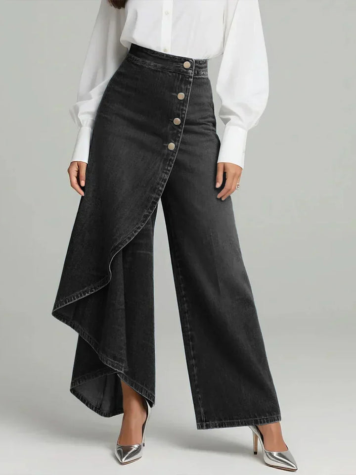 As Elara™ | Jeans de pernas largas