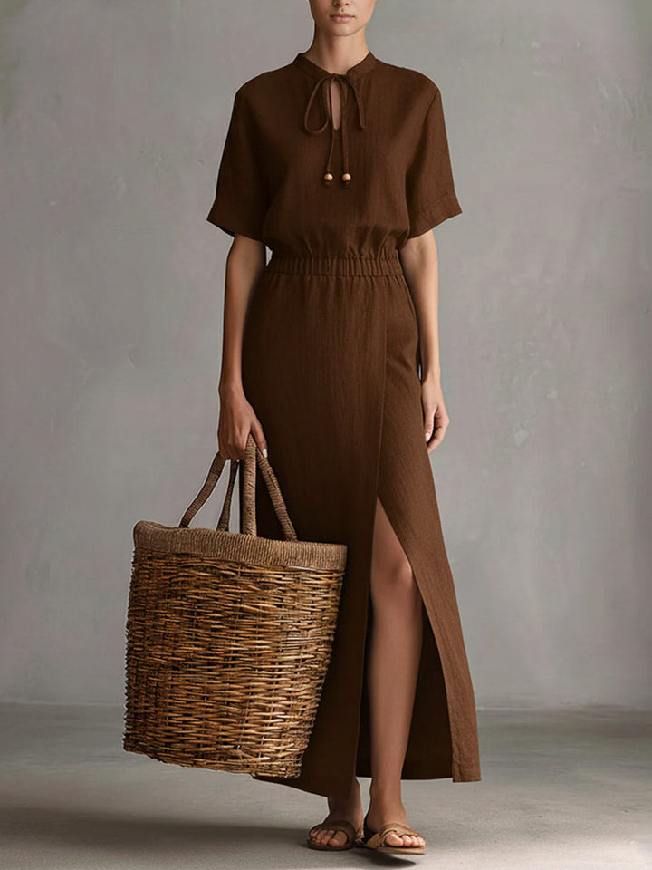 Serena | Vestido comprido de estilo requintado