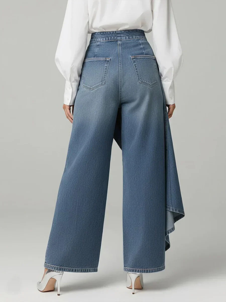 As Elara™ | Jeans de pernas largas