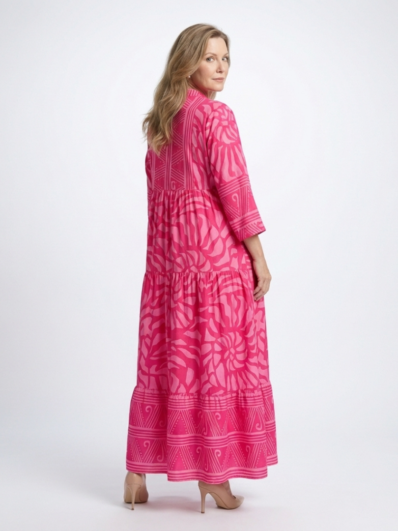 Amandina | Midi Dress With Buttons