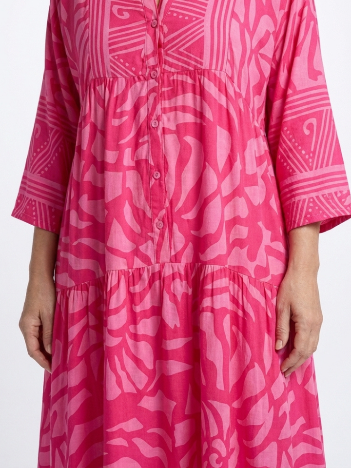 Amandina | Midi Dress With Buttons