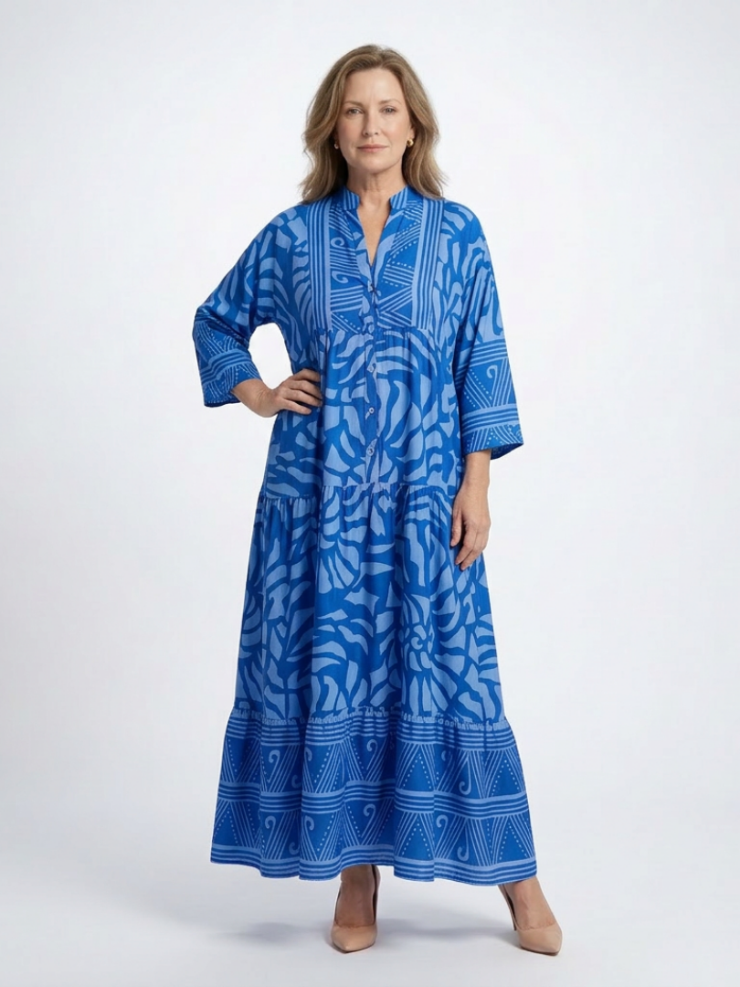 Amandina | Midi Dress With Buttons