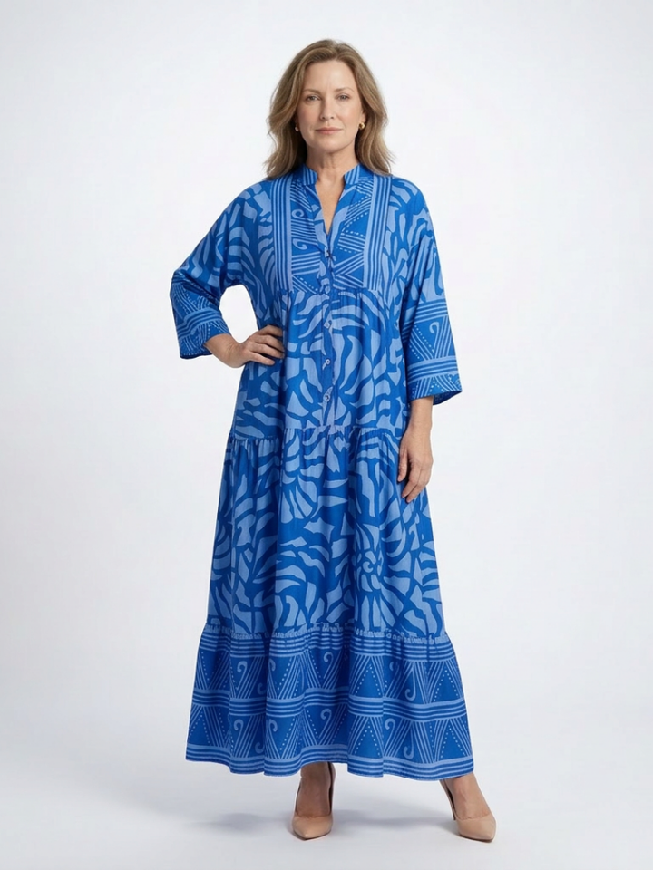 Amandina | Midi Dress With Buttons
