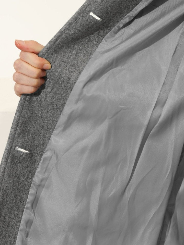 Helena™ - Casaco de Inverno Feminino de Botão Único