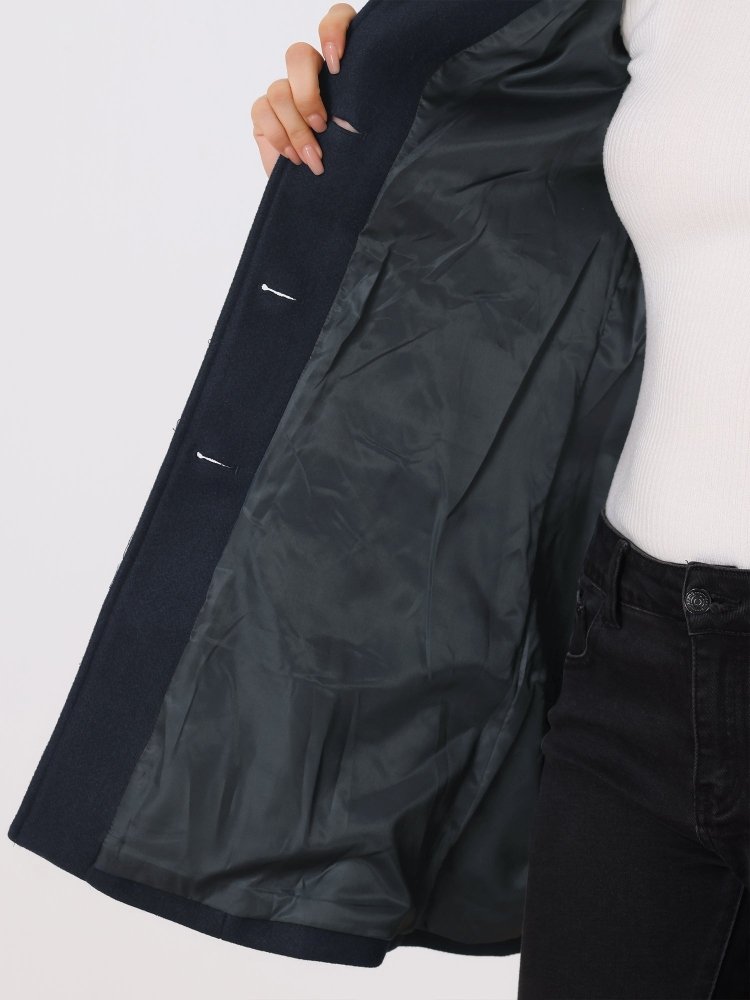 Helena™ - Casaco de Inverno Feminino de Botão Único