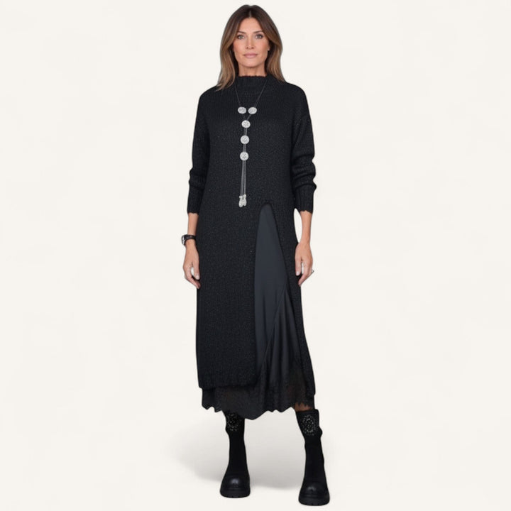 Helena | Conjunto de malha e vestido
