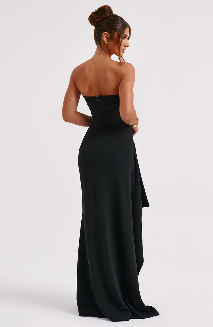 Vendela | Vestido comprido sem alças