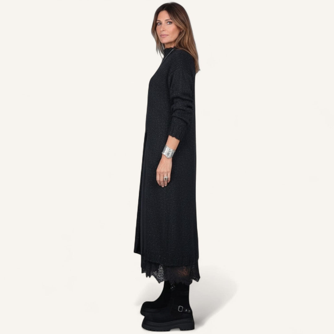 Helena | Conjunto de malha e vestido